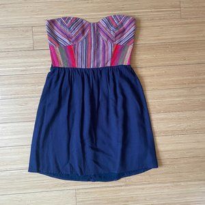 Strapless Mini Dress